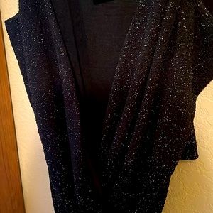 Rue 21, black sparkly bodysuit, 4x